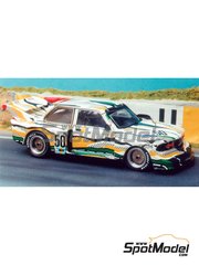 Renaissance Models: Car scale model kit 1/43 scale - BMW 320i Turbo Lichtenstein #50 - Herv� Poulain (FR) + Marcel Mignot (FR) - 24 Hours Le Mans 1977 - photo-etched parts, resin parts, rubber parts, turned metal parts, vacuum formed parts, water slide decals and assembly instructions