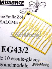 Renaissance Models: Detail 1/43 scale - Wiper blade - photo-etched parts - 10 units