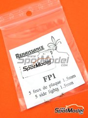 Renaissance Models: Lights - Light - turned metal parts - 5 units