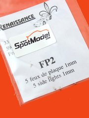 Renaissance Models: Lights - Light - turned metal parts - 5 units