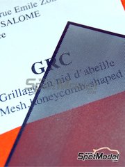 Renaissance Models: Mesh - Honeycomb-shaped mesh - photo-etched parts