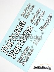 Renaissance Models: Decoraci�n escala 1/12 - Yamaha YZR-M1 patrocinado por Fortuna - Carlos Checa (ES), Marco Melandri (IT) - Campeonato del Mundo de Motociclismo 2004 - calcas de agua y calcas de sponsors de tabaco