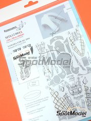 Renaissance Models: Marking / livery 1/12 scale - Yamaha YZR-M1 Tech 3 Team sponsored by Spiderman Fortuna #33 - Marco Melandri (IT) - Portuguese Moto GP Grand Prix 2004 - water slide decals, other materials and tobacco sponsor decals - for Tamiya references TAM14098 and TAM14100