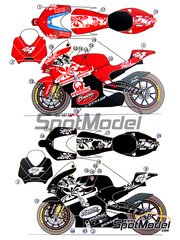 FFSMC Productions Decals 1/12 Ducati GP7 2007 pré-saison 