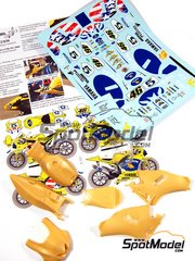 Renaissance Models: Marking / livery 1/12 scale - Yamaha YZR-M1 sponsored by Camel #46, 5 - Valentino Rossi (IT), Colin Edwards (US) - World Championship 2006 - resin parts and decals - for Tamiya kits TAM14104 and TAM14105