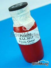 Zero Paints ZP-1245/30: Paint for airbrush Maroon for Qatar Ford Fiesta ...