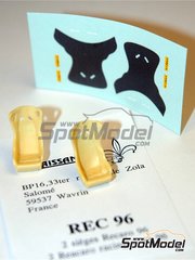 Renaissance Models: Seat 1/43 scale - Recaro racing 96 - decals and resin parts - 2 units