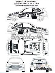 Tamiya 300024209 1: 24 Toyota Corolla WRC