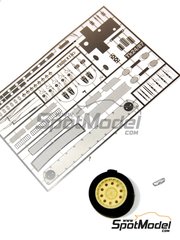 Renaissance Models: Detail up set 1/24 scale - Lancia 037 Rally - photo-etched parts, resin parts, rubber parts and turned metal parts - for Hasegawa references 20264, 20277, 20299, 20399, 20414, 20447, 20485, 20523, 20566, 20584, 20631, 20681, 20775, 25030, CR-30, 25030.OUTLET, 25031, CR-31, 52305, SP505, HACR30, 25030 and CR-30