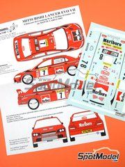 DECALS 1/18 REF 1326 RENAULT CLIO R3 BARRAL RALLYE MONTE CARLO 2010 IRC RALLY