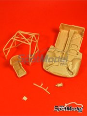 Renaissance Models: Transkit 1/24 scale - Porsche 911 996 GT3 RS - resin parts - for Tamiya reference TAM24229
