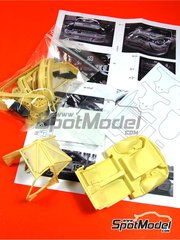 Renaissance Models: Transkit 1/24 scale - Porsche 911 GT3 Challenge - Conversion set - photo-etched parts, resin parts, other materials and assembly instructions - for Tamiya reference TAM24229