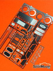 Renaissance Models: Set de mejora y detallado escala 1/24 - Ford Focus WRC RS06 - RS07 - RS08 - RS09 - RS10 - fotograbados y manual de instrucciones - para la referencia de SimilR SIMILR-121001