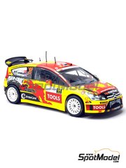 Renaissance Models: Decoracin escala 1/24 - Citroen C4 WRC Equipo Petter Solberg WRT patrocinado por Mad Croc N 11 - Petter Solberg (NO) + Chris Patterson (GB) - Rally de Francia Alsacia 2010 - calcas de agua y manual de instrucciones - para la referencia de Heller 80756