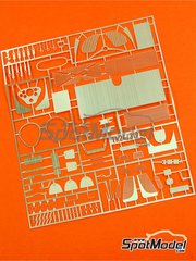 Renaissance Models: Set de mejora y detallado escala 1/24 - Ferrari 250 GTO 1962 y 1963 - fotograbados y manual de instrucciones - para las referencias de Fujimi FJ123370, RS-35, 12337, FJ12354, FJ12358, FJ12377, FJ123776, FJ125855 y FJ12666