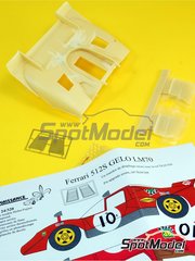 Decals FERRARI for different scales model kits 1685x