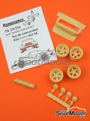Renaissance Models: Transkit 1/24 scale -  Porsche 911 SC Group 4 - resin parts - for Heller reference 80714, or Revell references REV07031, REV07031.OUTLET, REV07032, REV07685 and REV07685.OUTLET, or Tamiya references TAM24328 and TAM24334