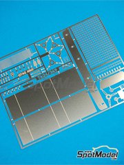 Renaissance Models: Set de mejora y detallado escala 1/24 - Ford GT40 Mk II 1966 - fotograbados y manual de instrucciones - para las referencias de Fujimi FJ126043, RS-32, FJ126067 y RS-51