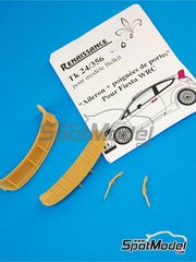 Renaissance Models: Detalle escala 1/24 - Ford Fiesta WRC - Tiradores de las puertas y aler�n trasero - resinas - para la referencia de Belkits BEL-003