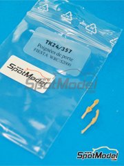 Renaissance Models: Detalle escala 1/24 - Ford Fiesta WRC / S2000 - Tiradores de las puertas - resinas - para las referencias de Belkits BEL-002 y BEL-003