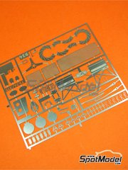 Renaissance Models: Set de mejora y detallado escala 1/24 - Porsche 934 Turbo RSR Grupo 4 - fotograbados y manual de instrucciones - para las referencias de Tamiya TAM24328 y TAM24334