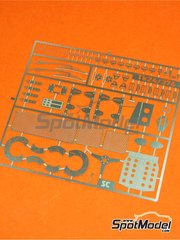 Renaissance Models: Set de mejora y detallado escala 1/24 - Porsche 911 SC Grupo 4 - fotograbados y manual de instrucciones - para la referencia de Tamiya TAM24328