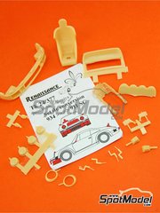 Renaissance Models: Transkit escala 1/24 - Porsche 911 SC Grupo 4: Conversin versin rally - piezas de resina - para las referencias de Tamiya TAM24328 y TAM24334
