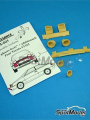 Renaissance Models: Faro auxiliar escala 1/24 - Toyota Celica GT Four ST165 Grupo A - resinas - para las referencias de Beemax Model Kits B24001, Aoshima 081198, B24002, Aoshima 084229, B24006 y Aoshima 097885, o la referencia de Nunu PN24015