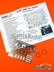 Renaissance Models: Detail up set 1/24 scale - BMW 2002 Tii / Turbo - photo-etched parts, resin parts and assembly instructions - for Hasegawa references 20332, 20354, HC-23, hsg20354, 20381, HSG20381, 20420, HSG20420, 20516, 20540, HSG20540, 20540-SPRUE-S, 20540.OUTLET, 20756, 21123, HC-23, 21124 and HC-24