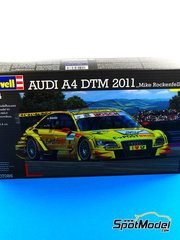 Revell: Car scale model kit 1/24 scale - Audi A4 sponsored by Bosch #9 - Mike Rockenfeller (DE) - DTM - Deutsche Tourenwagen Masters 2011 - plastic model kit