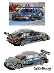 Revell: Car scale model kit 1/24 scale - Mercedes Benz C Class sponsored by Bosch #3 - Bruno Spengler (CA) - DTM - Deutsche Tourenwagen Masters 2011 - plastic model kit