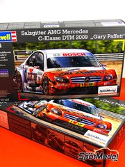 Revell: Car scale model kit 1/24 scale - Mercedes Benz C Class sponsored by Salzgitter #10 - Gary Paffett (GB) - DTM - Deutsche Tourenwagen Masters 2009 - plastic model kit