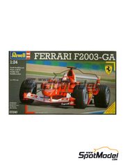 Revell: Car scale model kit 1/24 scale - Ferrari F2003-GA