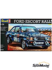 Revell: Car scale model kit 1/24 scale - Ford Escort Mk. II RS1800