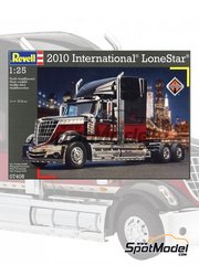 Revell: Truck scale model kit 1/25 scale - International LoneStar 2010 - plastic model kit image