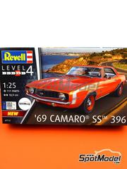 Revell 1/25 69 Camaro Mini Tubbed Pro Touring or Drag Racing Resin Cast Chassis 