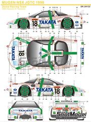 Blue Stuff 24-021: Marking / livery 1/24 scale - Ford Mustang GT4 PF Racing  Team sponsored by Recstuff #41 - Jeff Courtney (US) + Fred Roberts (CA) -  IMSA Michelin Pilot Challenge 2019 - for Tamiya reference TAM24354 (ref.  24-021)