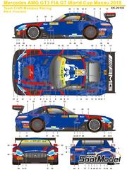 #25 Roush Racing 1989 MUSTANG SCCA 1/32nd Scale Slot Car Watreslide Decals 