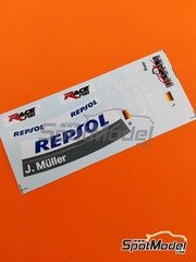 SK Decals: Marking / livery 1/24 scale - BMW 320si E90 BMW Germany Team #2 - Jrg Mller (DE) - Guia Race of Macau 2008 - water slide decals and placement instructions - for Nunu references PN24037, NU-24037 and PN24037-UNBOX