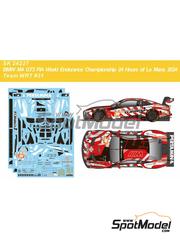 SK Decals: Decoracin escala 1/24 - BMW M4 GT3 Equipo WRT patrocinado por Pertamax Turbo, Paradine N 31 - Augusto Farfus (BR) + Sean Gelael (ID) + Darren Leung (GB) - 24 Horas de Le Mans 2024 - calcas de agua e instrucciones de colocacin - para las referencias de Nunu PN24045 y PN24057