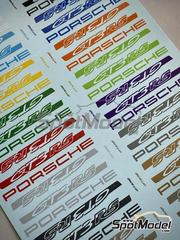 SK Decals: Decals 1/24 scale - Porsche 911 GT3 RS Stripes - water slide decals - for Tamiya reference TAM24370