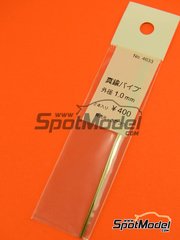 Sakatsu: Material - Brass pipe 1.0 x 100mm - 2 units