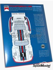 Scale Motorsport: Detail up set 1/12 scale - Porsche 935 Turbo - CNC metal parts, photo-etched parts, turned metal parts, other materials, assembly instructions and painting instructions - for Tamiya references TAM12023, BS1223, TAM12038 and TAM12057 image