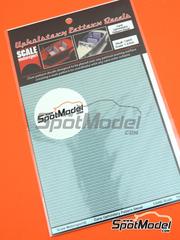 Scale Motorsport: Decals - Cane Upholstery - water slide decals