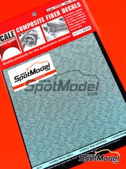 Scale Motorsport: Decals - Elephant pattern  - 12 x 18.5 cm