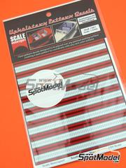 Scale Motorsport: Decals - Southwest Blanket Upholstery - Series 2 - water slide decals