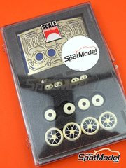 Scale Motorsport: Detail up set 1/24 scale - Ford GT - photo-etched parts, resin parts, turned metal parts, water slide decals and assembly instructions - for Revell references REV07041 and 85-4418 image