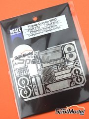 Scale Motorsport: Detail up set 1/24 scale - Toyota Corolla WRC - photo-etched parts - for Tamiya reference TAM24209 image