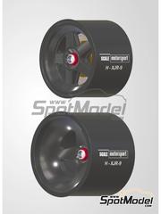 Scale Motorsport: Rims 1/24 scale - Jaguar XJR-9 LM - 3D printed parts - for Hasegawa references 20316, 20335 and 20654 - 4 units image