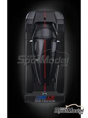 Scale Motorsport: Carbon fibre pattern decal set 1/24 scale - Sauber Mercedes C9 Full Carbon Jacket - water slide decals and placement instructions - for Tamiya references TAM24091, TAM24310 and TAM24359